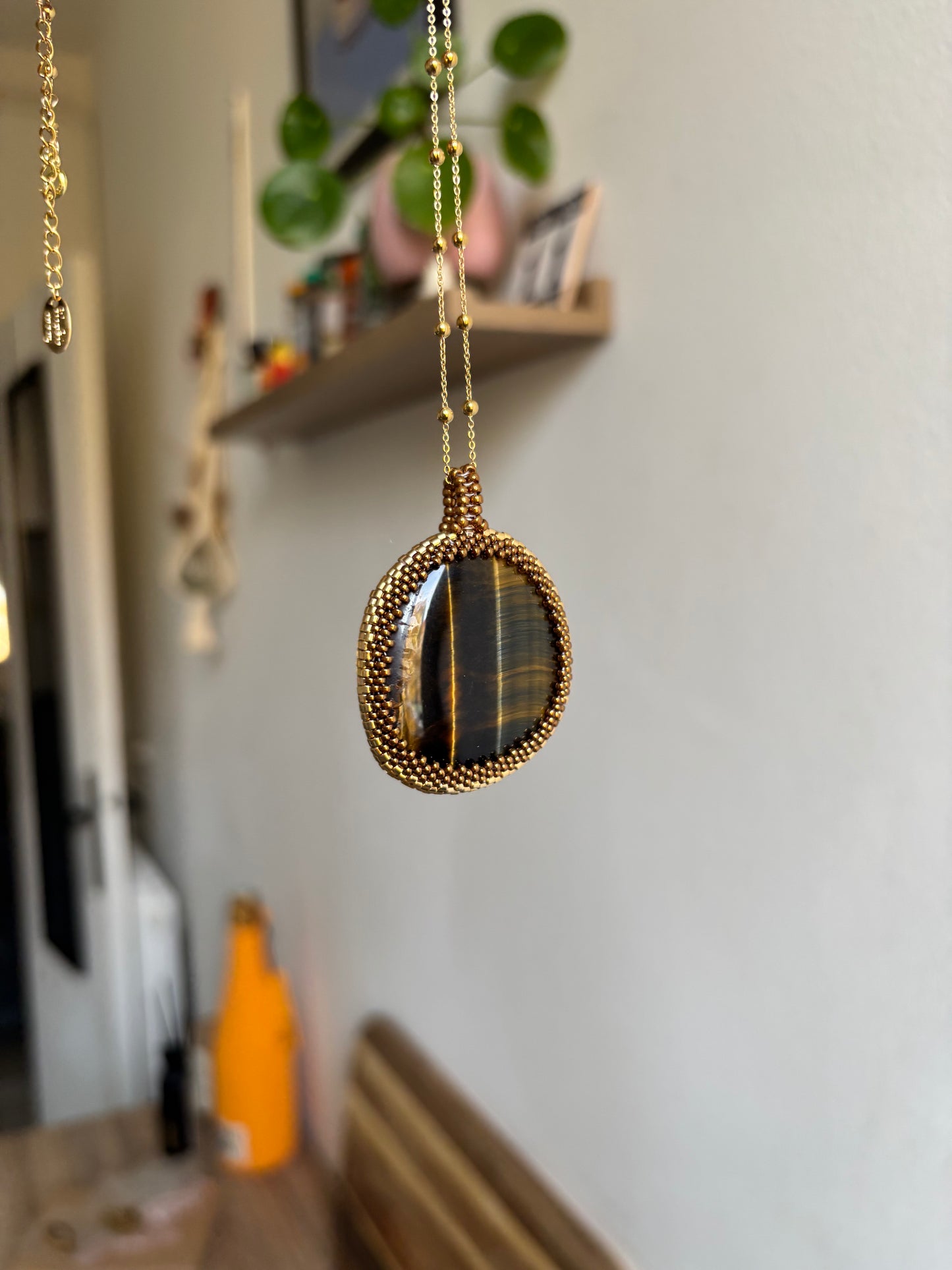 Pièce unique en Oeil de Tigre Believe pour Madisson 🍂