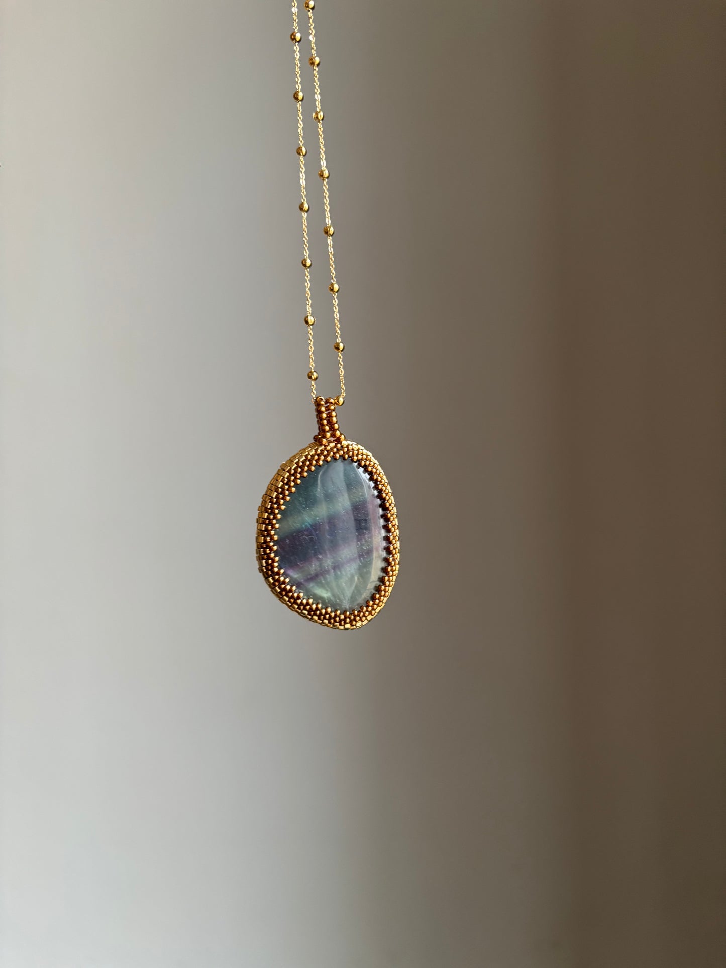 Pièce unique pour Perrine Fluorite "MAGIC" 🌟