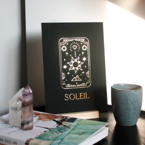 Illustration Tarot Soleil