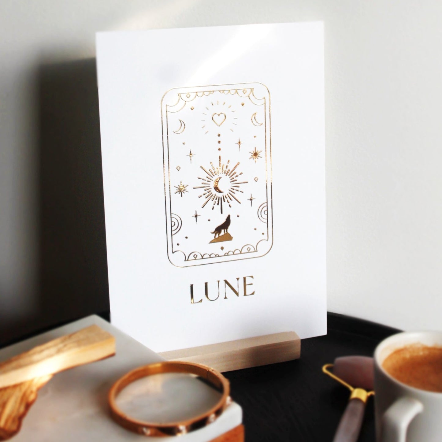 Illustration Tarot Lune