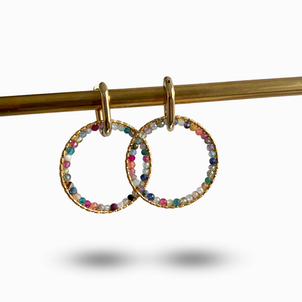 Boucles d'oreilles Priya MAXI