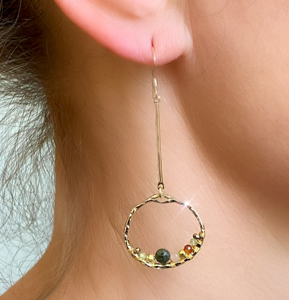 Boucles d'Oreilles Mandala