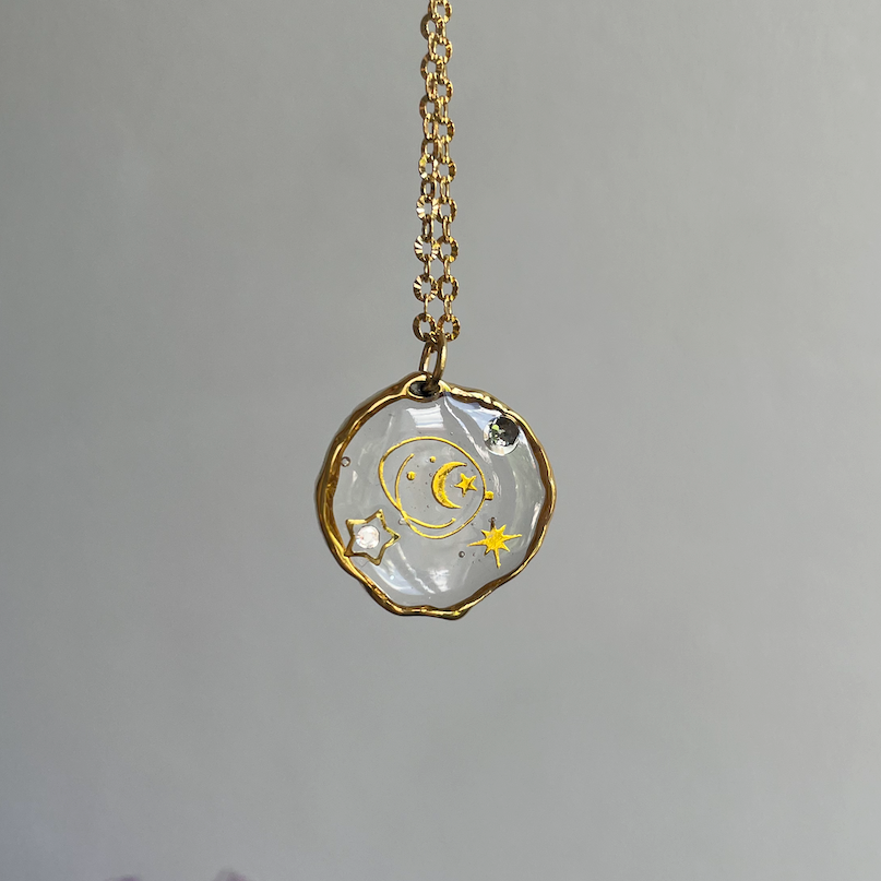 Collier Satellite Univers - Manifestation