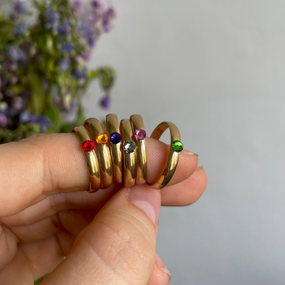 Bague Rainbow (7 coloris)