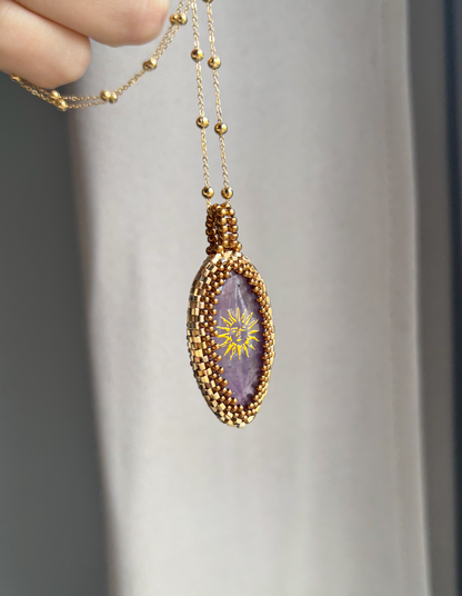 Pièce unique Améthyste Soleil pour Eva 💜