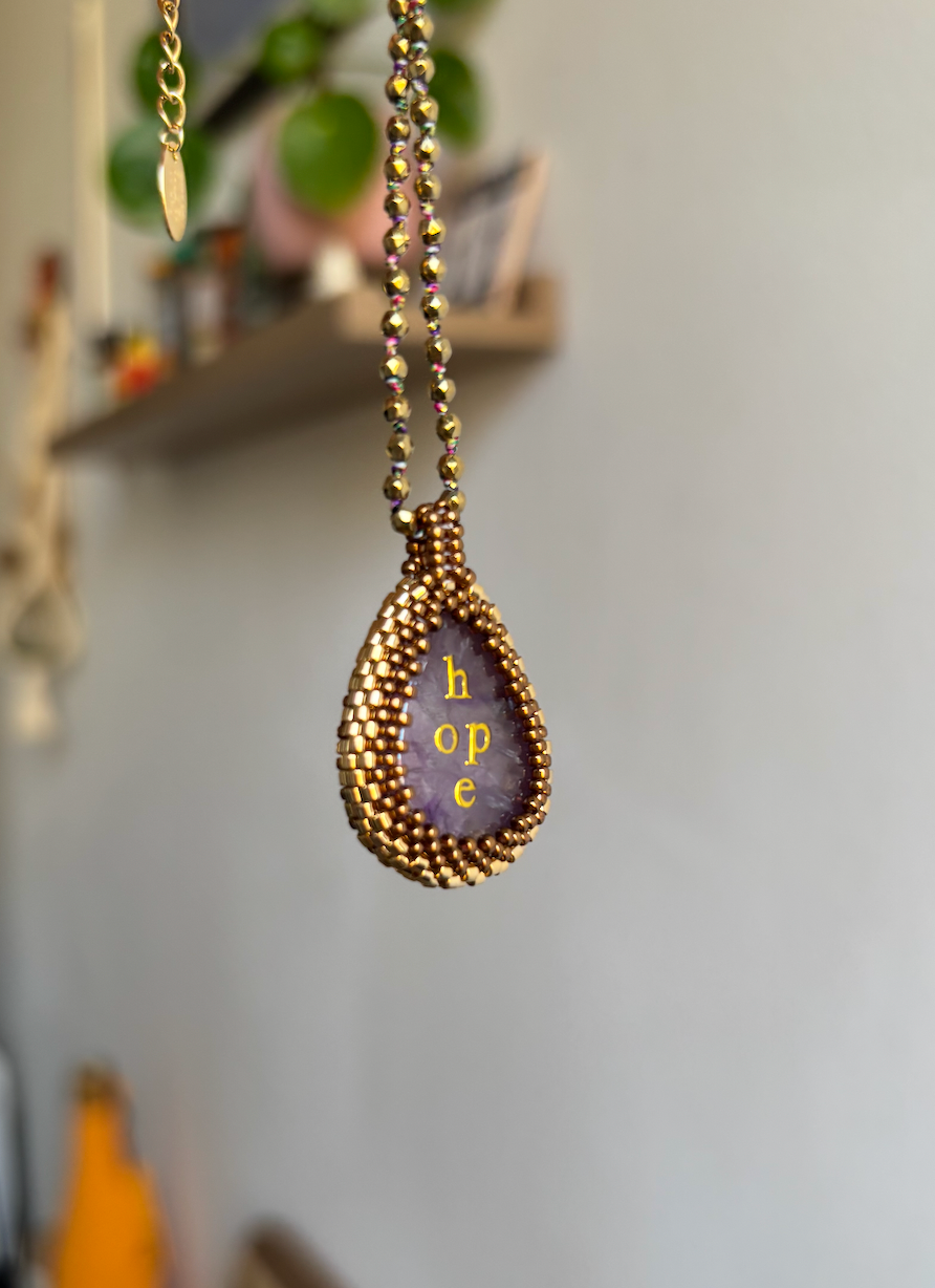 Pièce unique Améthyste - Hope pour Flora 🔮