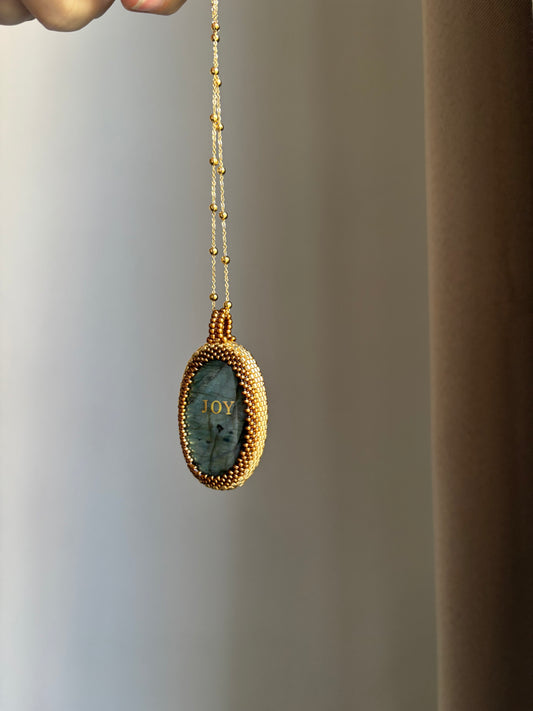 Pièce unique Labradorite JOY pour Alice