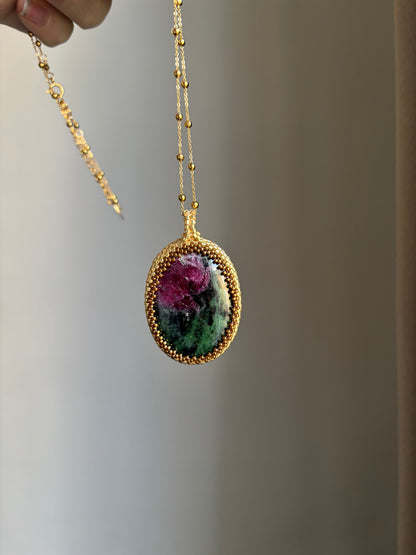 Pièce unique Rubis AMORE pour Barbara 💖