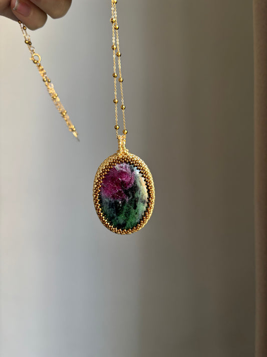 Pièce unique Rubis AMORE pour Barbara 💖
