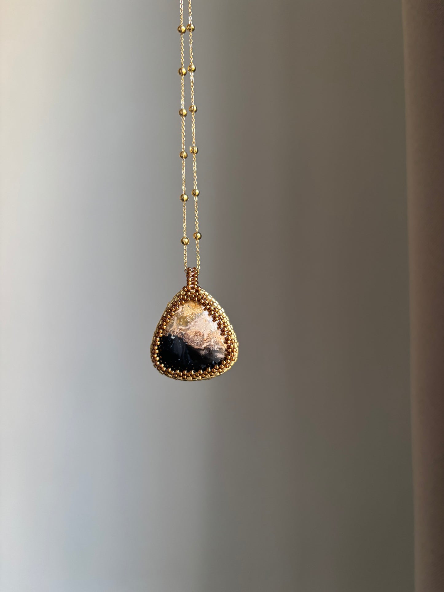 Pièce unique Jaspe avec Soleil pour Stéphanie 🌞