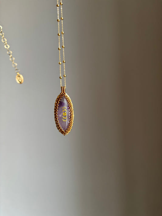 Pièce unique Phases de la Lune Améthyste pour Anaïs 🔮
